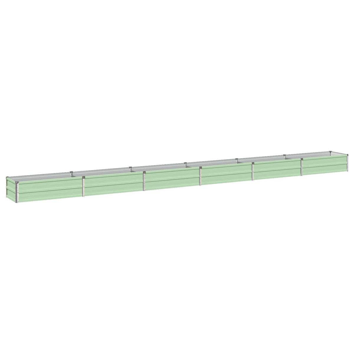 vidaXL Raised Garden Bed Pastel Green 480 x 40 x 24 cm