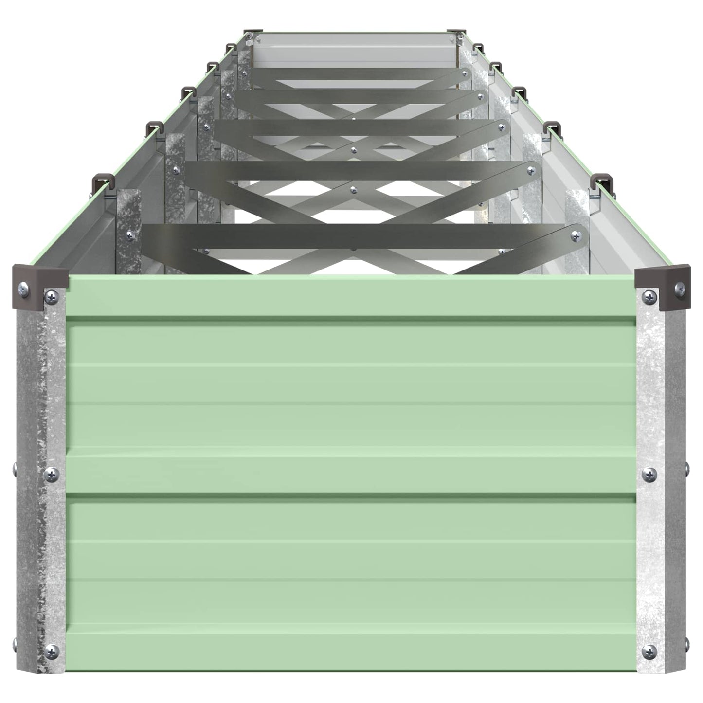 vidaXL Raised Garden Bed Pastel Green 480 x 40 x 24 cm