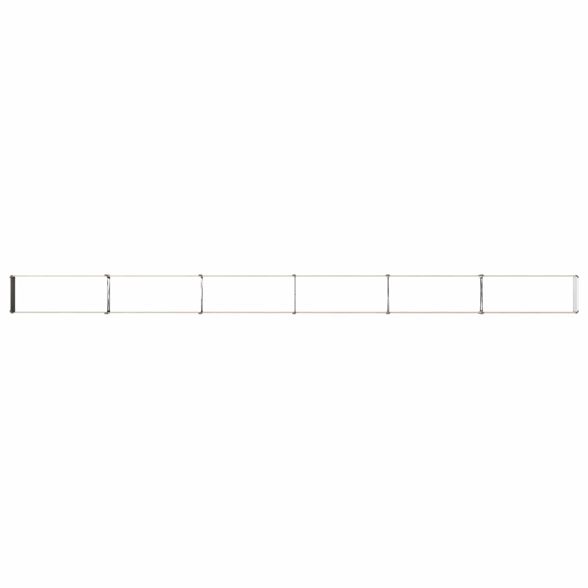 vidaXL Raised Garden Bed Wood Brown 600 x 40 x 24 cm Galvanised Steel