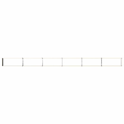 vidaXL Raised Garden Bed Natural 600 x 40 x 24 cm cold-rolled steel