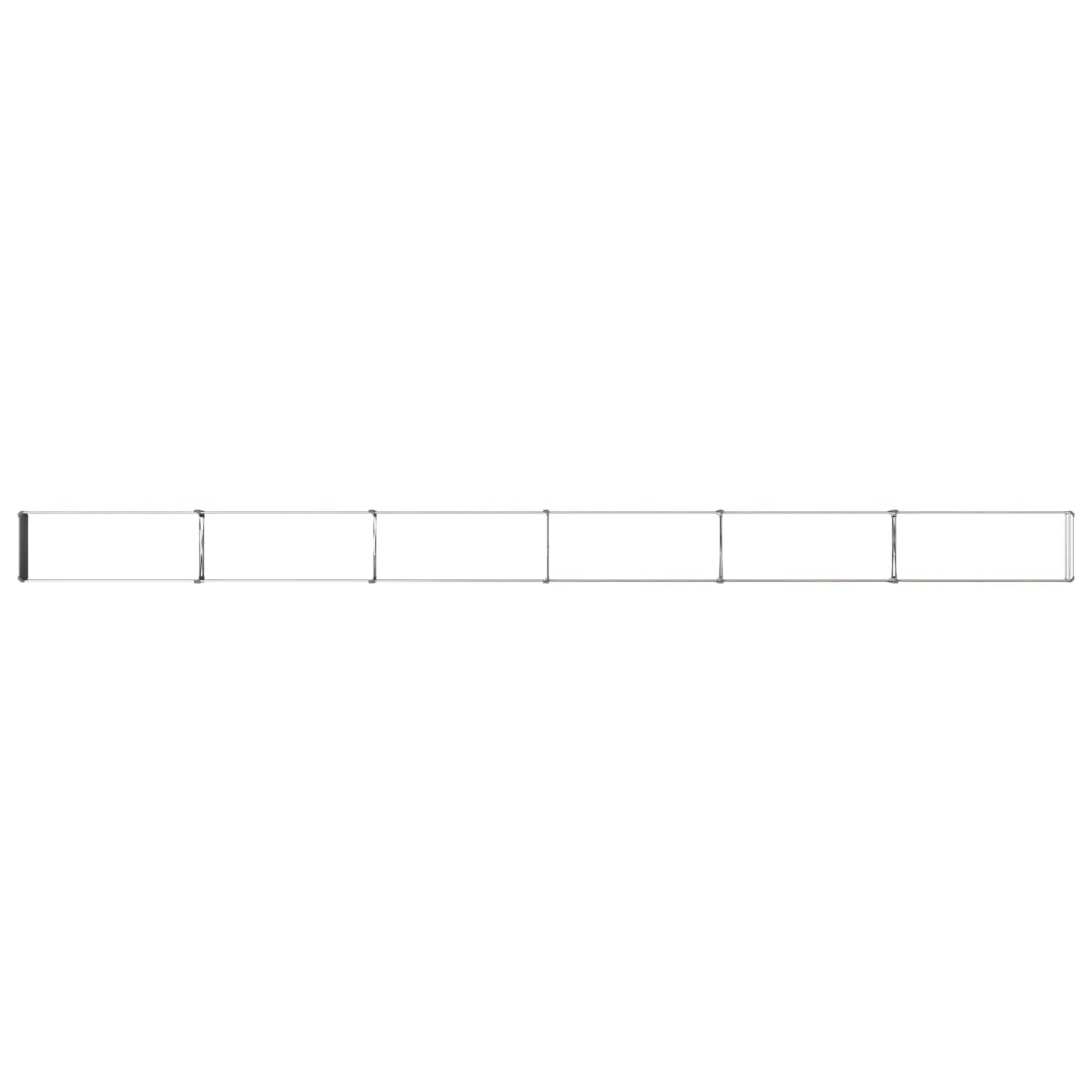vidaXL Raised Garden Bed Black 600 x 40 x 24 cm cold-rolled steel