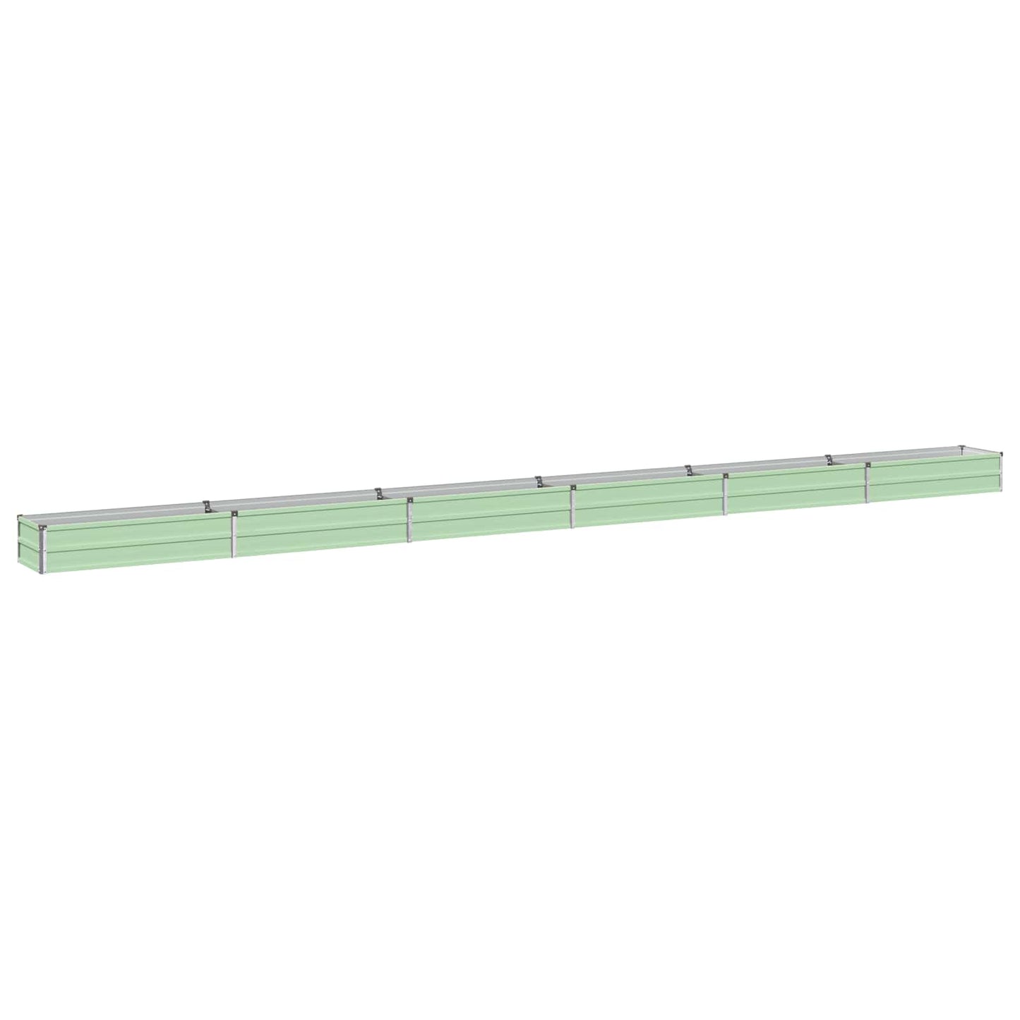 vidaXL Raised Garden Bed Pastel Green 600 x 40 x 24 cm