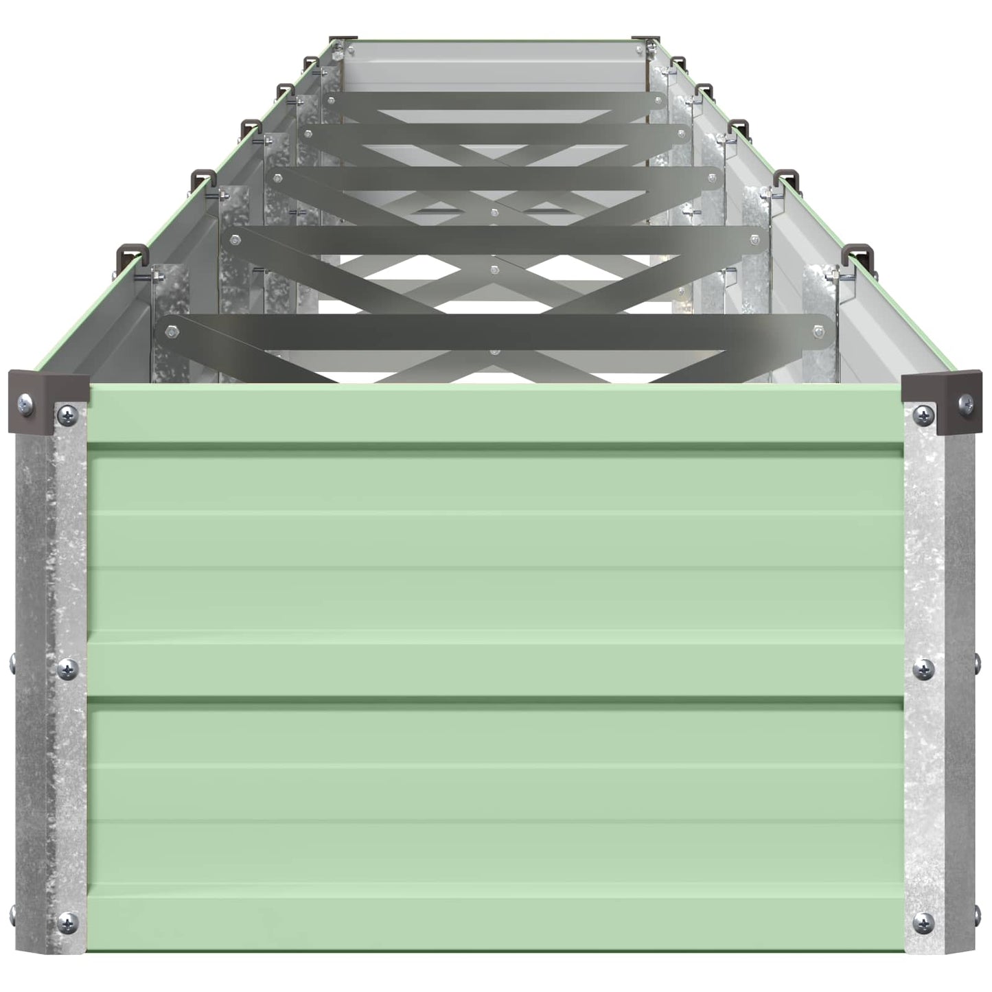 vidaXL Raised Garden Bed Pastel Green 600 x 40 x 24 cm