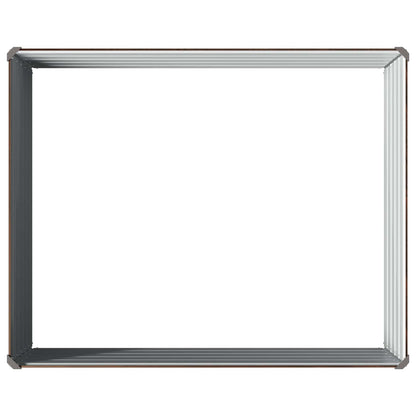 vidaXL Raised Garden Bed Black 100 x 80 x 55 cm cold-rolled steel