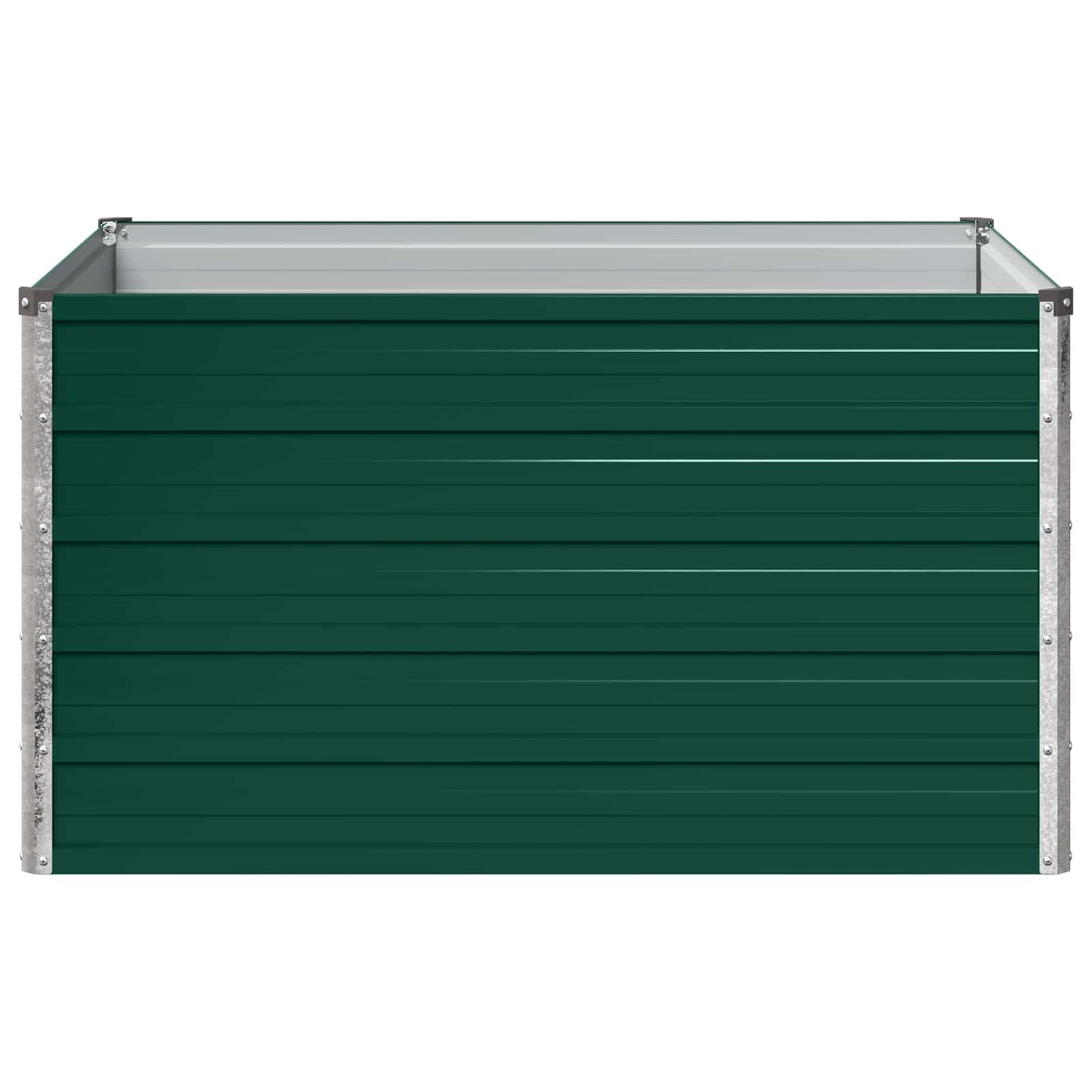 vidaXL Raised Garden Bed Green 100 x 80 x 55 cm cold-rolled steeel
