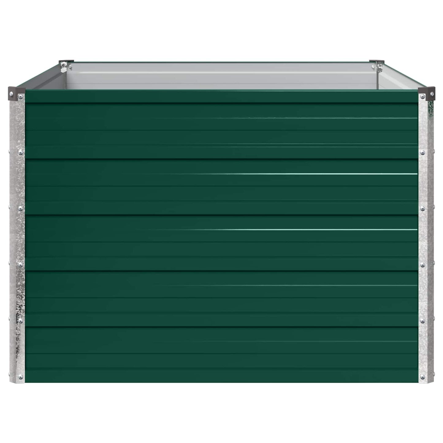 vidaXL Raised Garden Bed Green 100 x 80 x 55 cm cold-rolled steeel