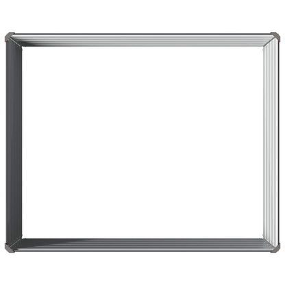 vidaXL Raised Garden Bed Anthracite 100 x 80 x 55 cm cold-rolled steel