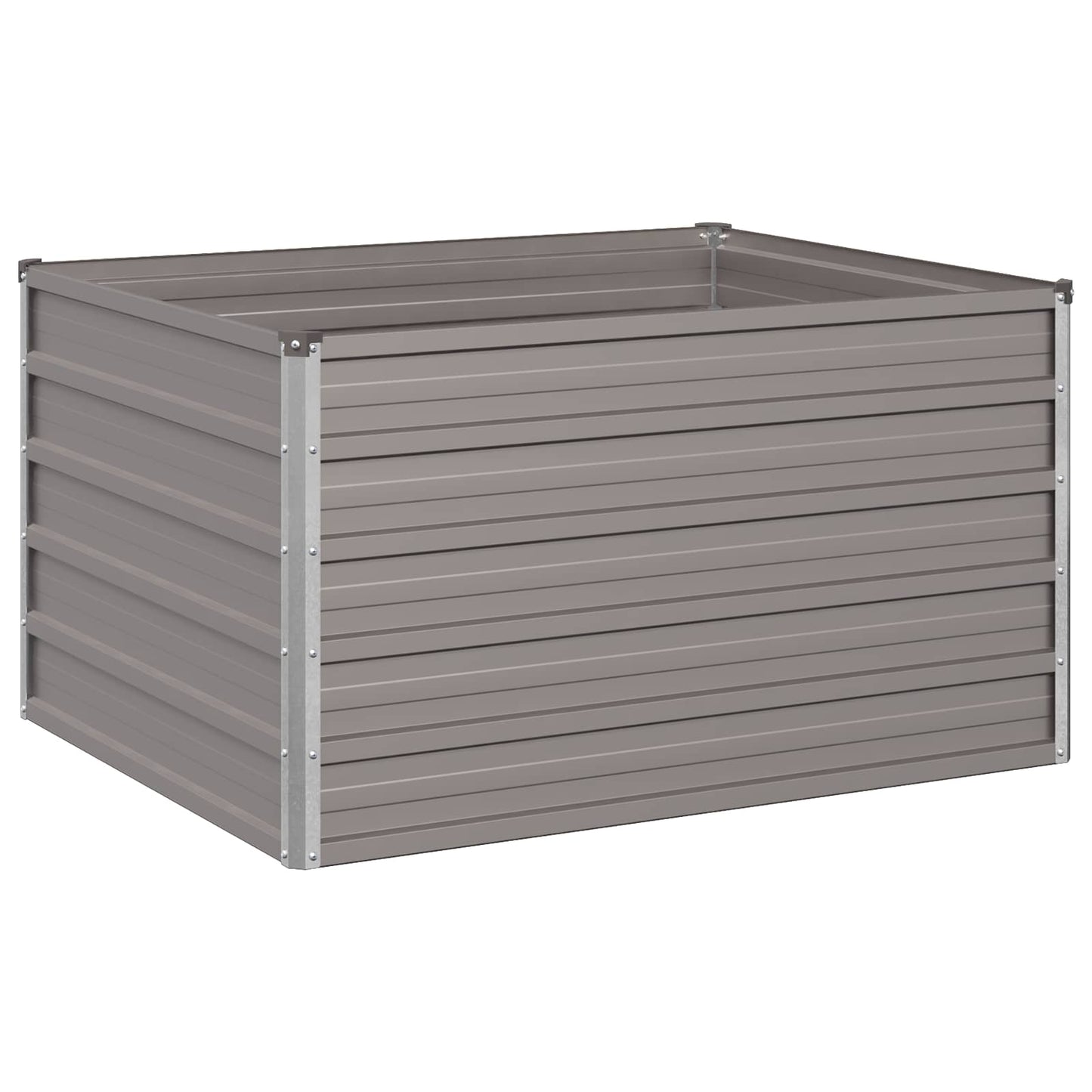 vidaXL Raised Garden Bed Rusty 100 x 80 x 55 cm corton