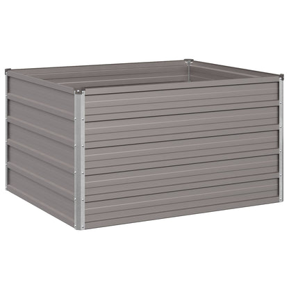 vidaXL Raised Garden Bed Rusty 100 x 80 x 55 cm corton
