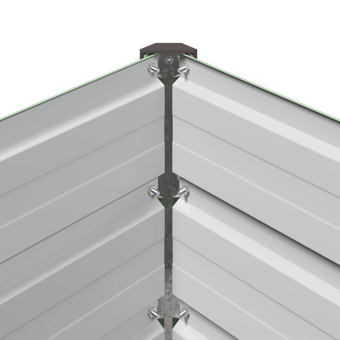 vidaXL Raised Garden Bed Pastel Green 160 x 80 x 55 cm