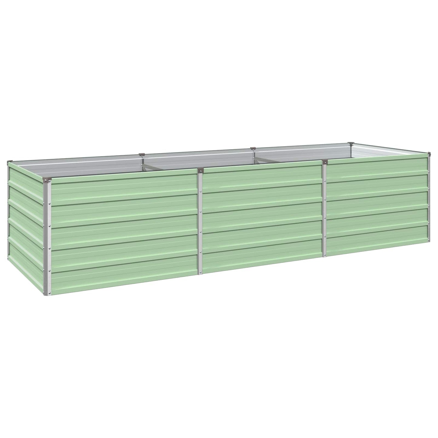 vidaXL Raised Garden Bed Pastel Green 240 x 80 x 55 cm