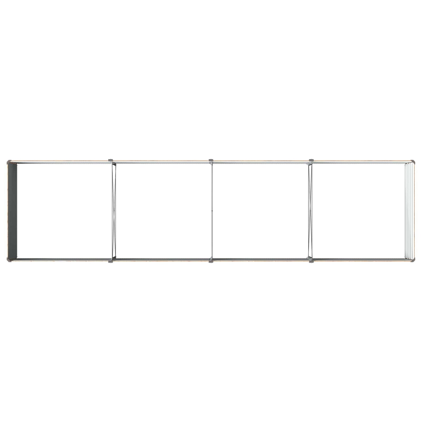 vidaXL Raised Garden Bed Wood Brown 320 x 80 x 55 cm cold-rolled steel