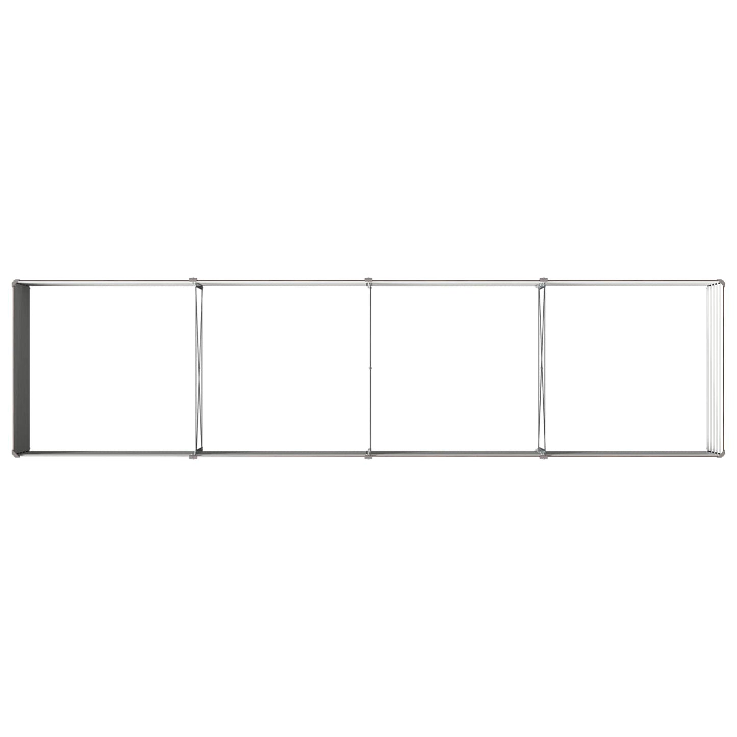 vidaXL Raised Garden Bed Black 320 x 80 x 55 cm cold-rolled steel
