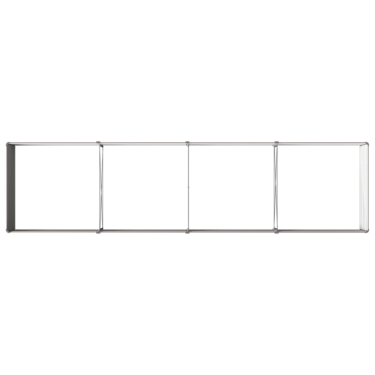 vidaXL Raised Garden Bed Brown 320 x 80 x 55 cm cold-rolled steel