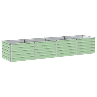vidaXL Raised Garden Bed Pastel Green 320 x 80 x 55 cm