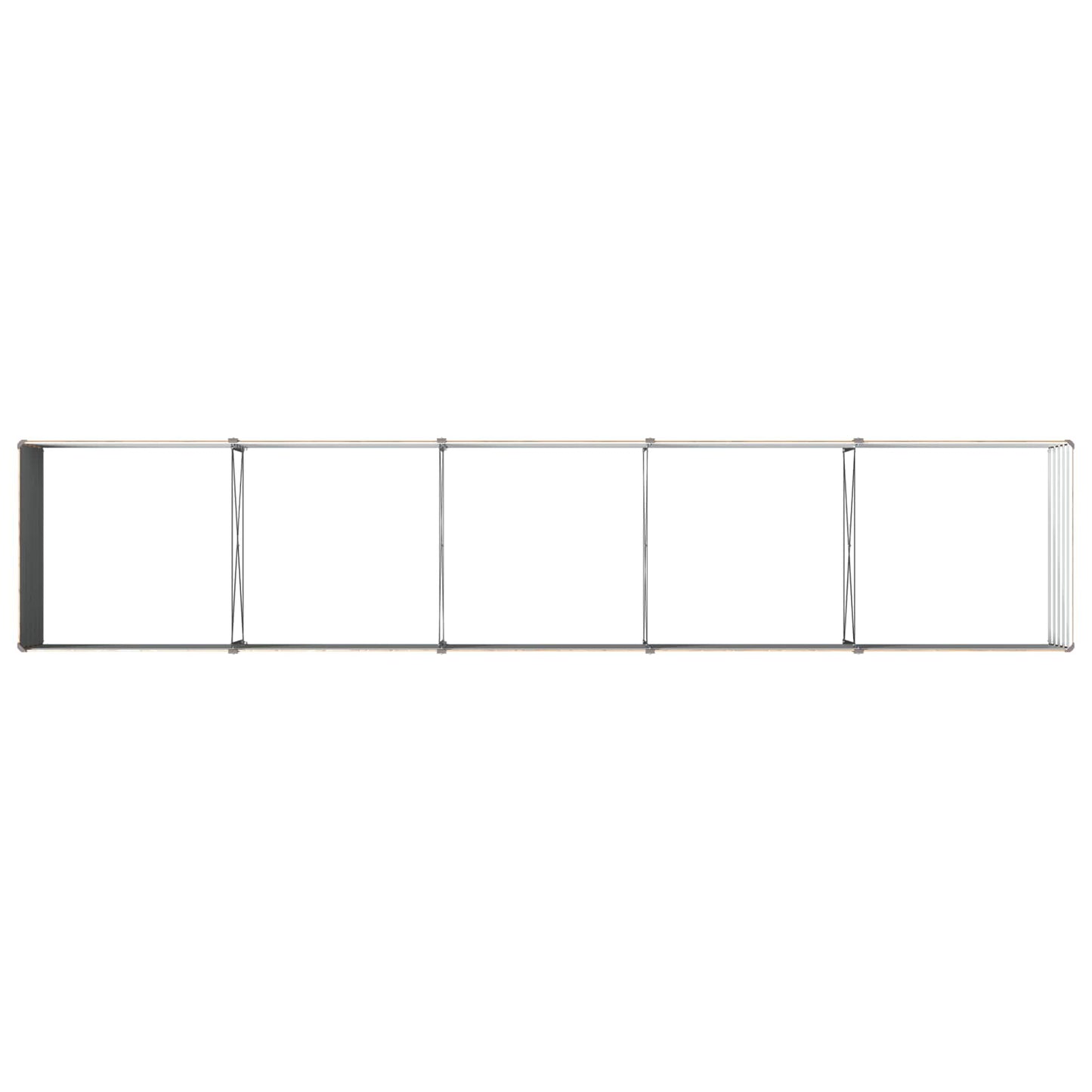 vidaXL Raised Garden Bed Wood Brown 400 x 80 x 55 cm cold-rolled steel