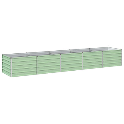 vidaXL Raised Garden Bed Pastel Green 400 x 80 x 55 cm