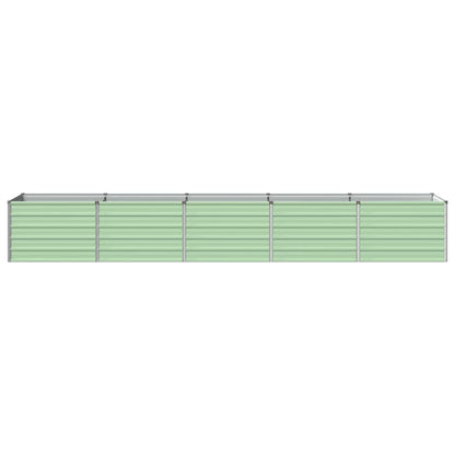 vidaXL Raised Garden Bed Pastel Green 400 x 80 x 55 cm