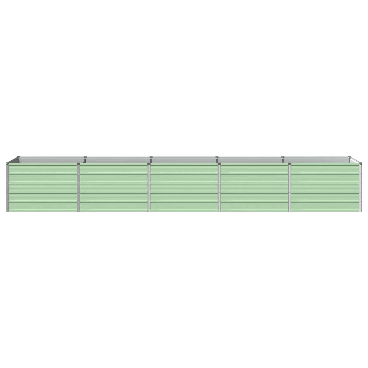 vidaXL Raised Garden Bed Pastel Green 400 x 80 x 55 cm