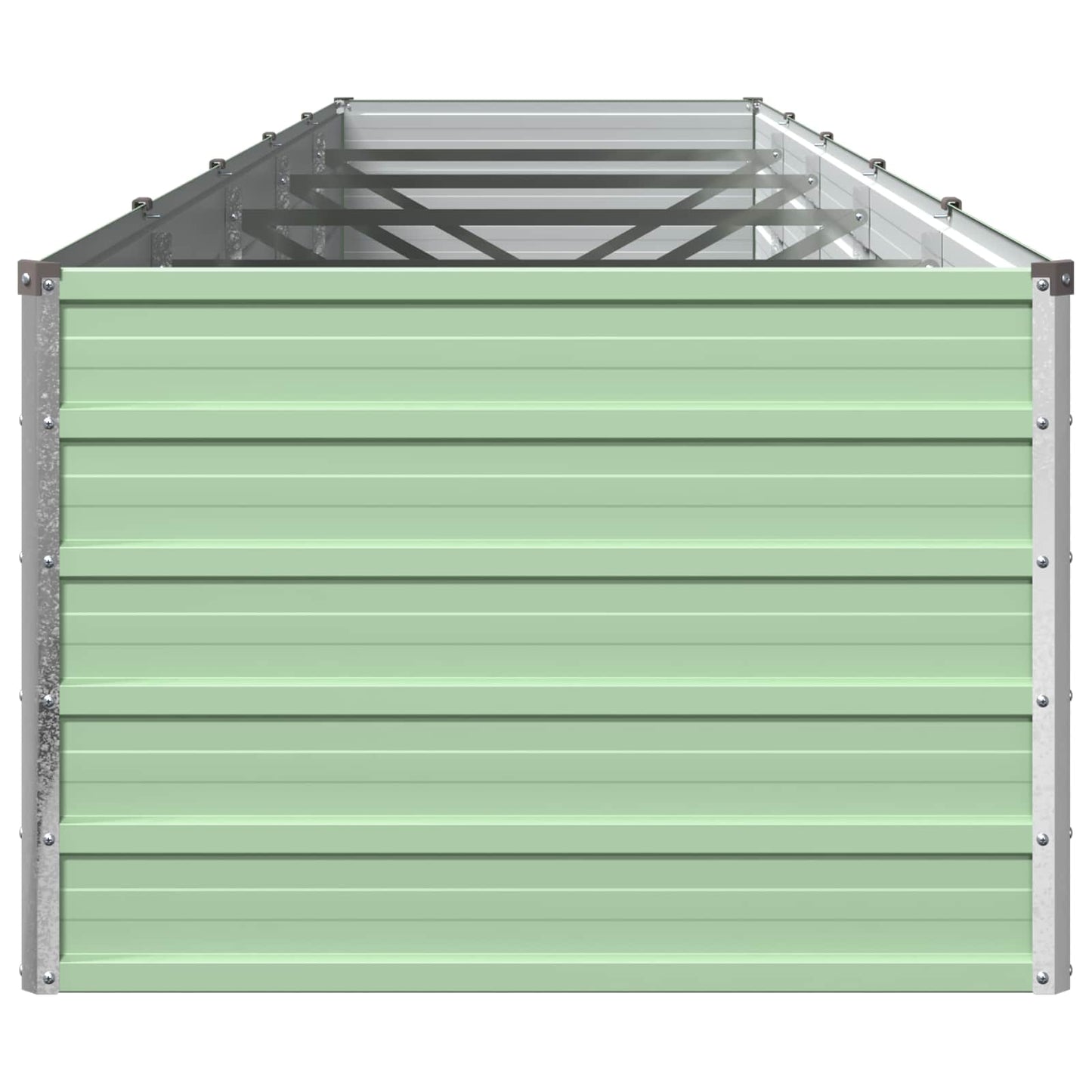vidaXL Raised Garden Bed Pastel Green 400 x 80 x 55 cm