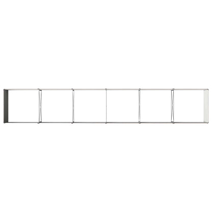 vidaXL Raised Garden Bed Black 480 x 80 x 55 cm cold-rolled steel