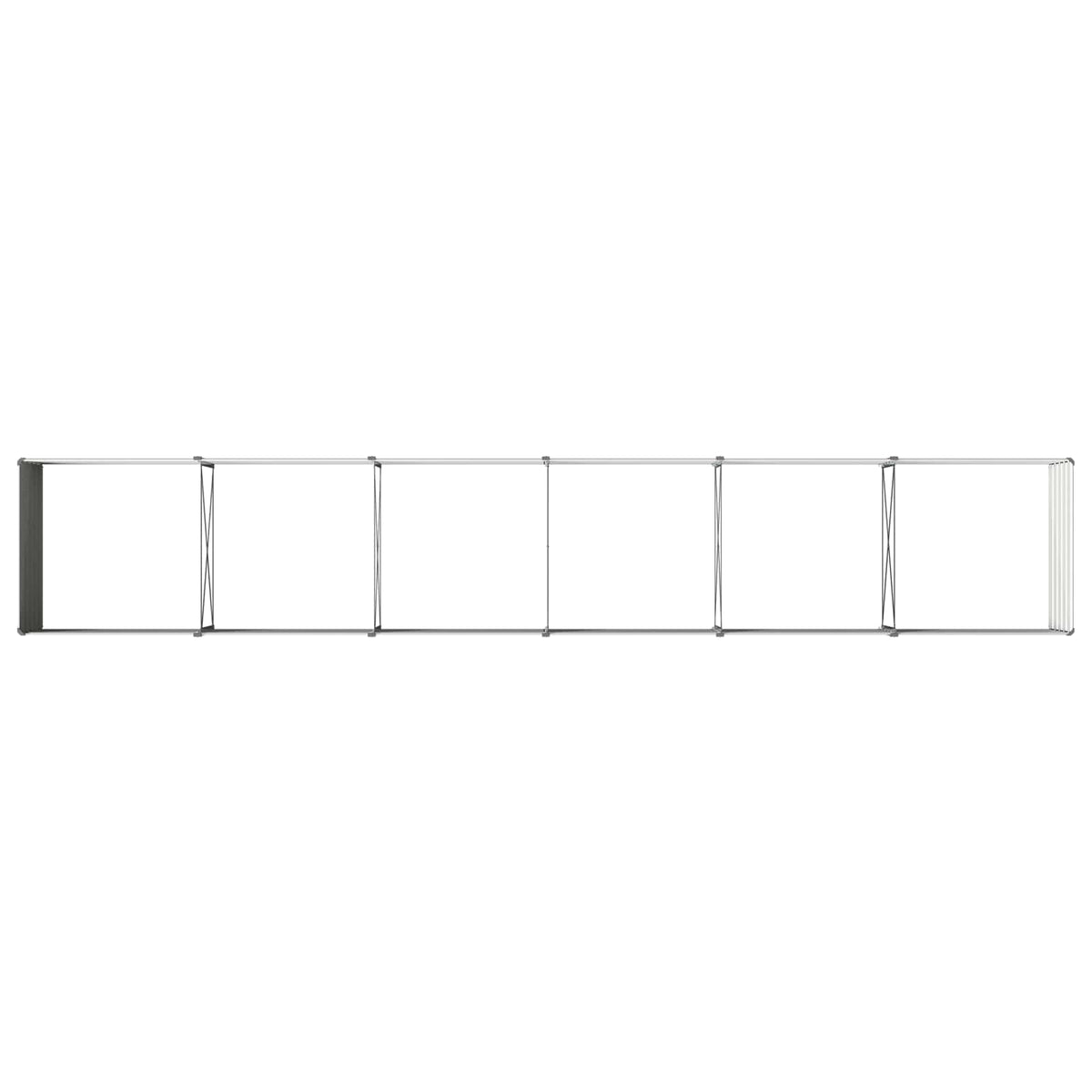vidaXL Raised Garden Bed Grey 480 x 80 x 55 cm Galvanised Steel