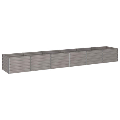 vidaXL Raised Garden Bed Rusty 480 x 80 x 55 cm corton