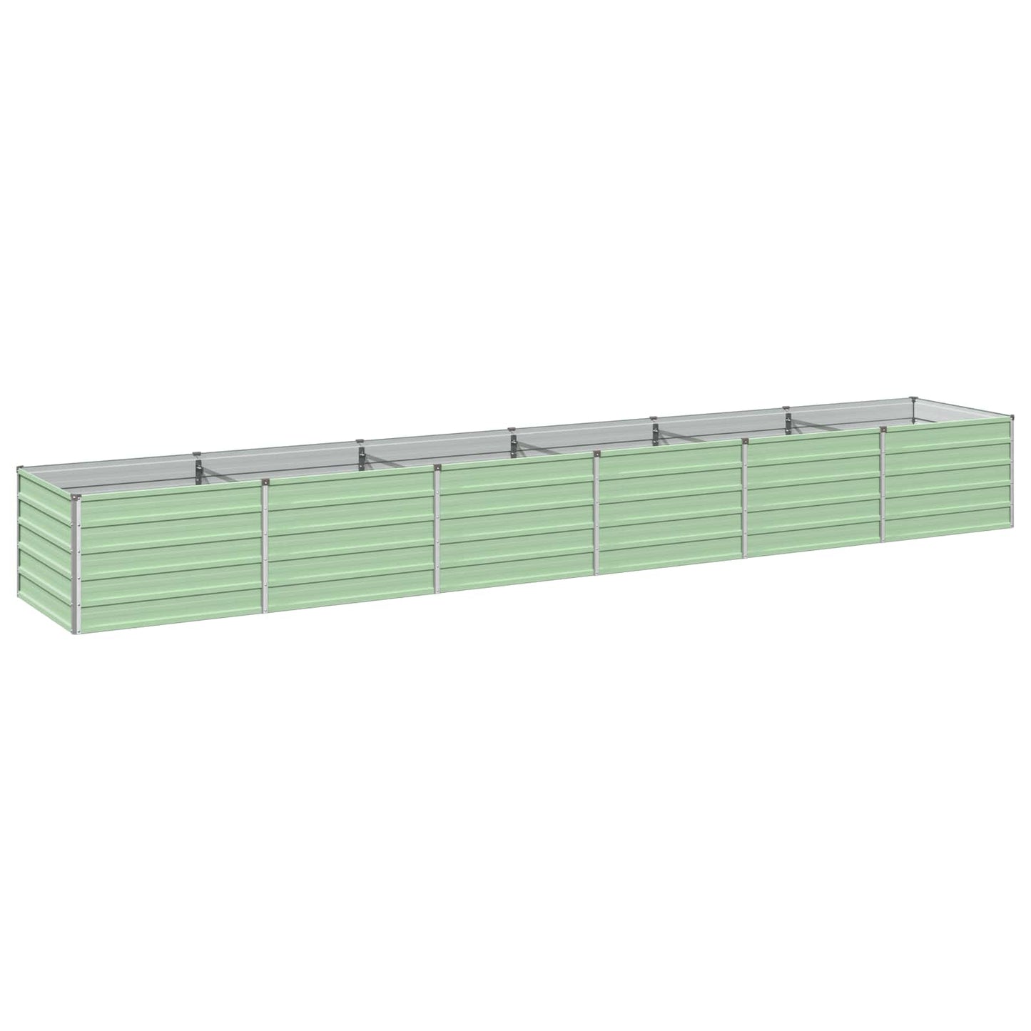 vidaXL Raised Garden Bed Pastel Green 480 x 80 x 55 cm