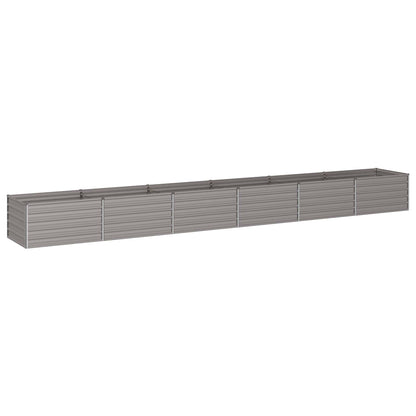 vidaXL Raised Garden Bed Rusty 600 x 80 x 55 cm corton