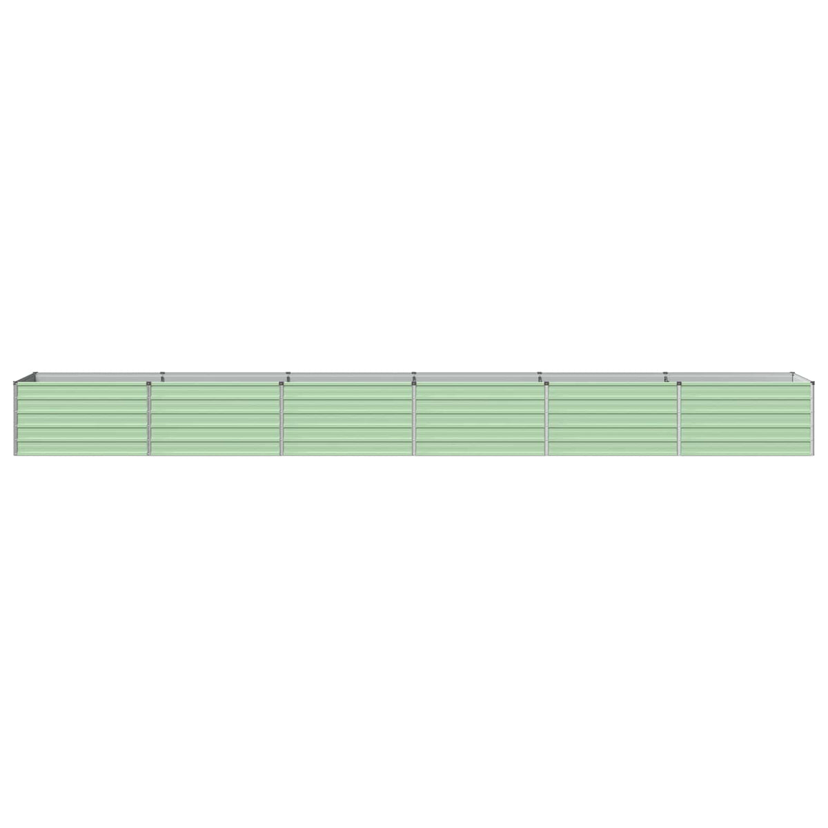 vidaXL Raised Garden Bed Pastel Green 600 x 80 x 55 cm