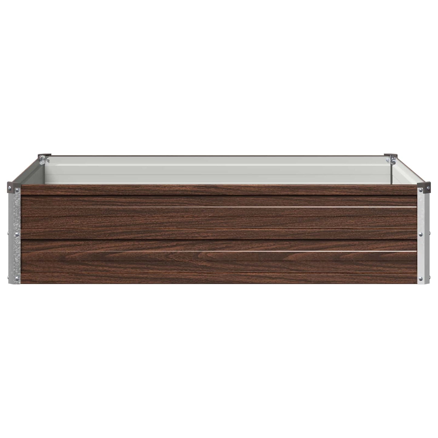 vidaXL Raised Garden Bed Black 100 x 80 x 24 cm cold-rolled steel