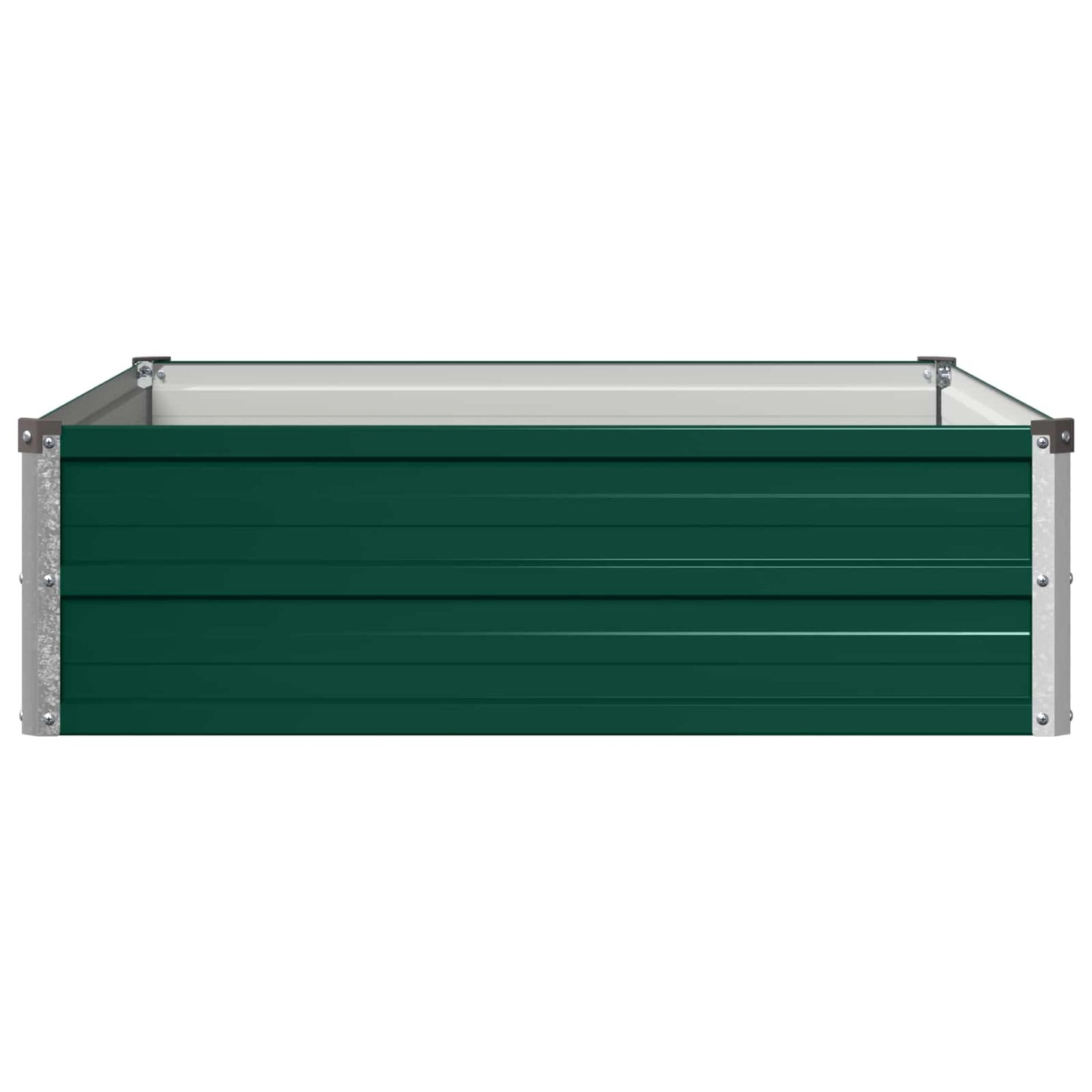 vidaXL Raised Garden Bed Green 100 x 80 x 24 cm cold-rolled steeel