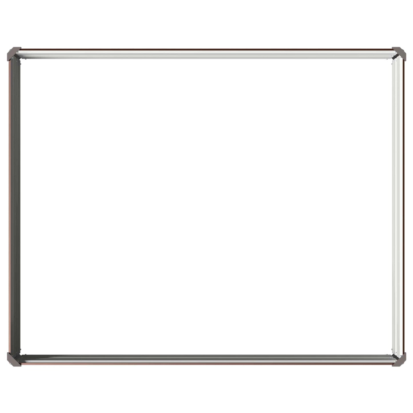 vidaXL Raised Garden Bed Brown 100 x 80 x 24 cm cold-rolled steel