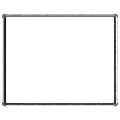 vidaXL Raised Garden Bed Silver 100 x 80 x 24 cm galvanized