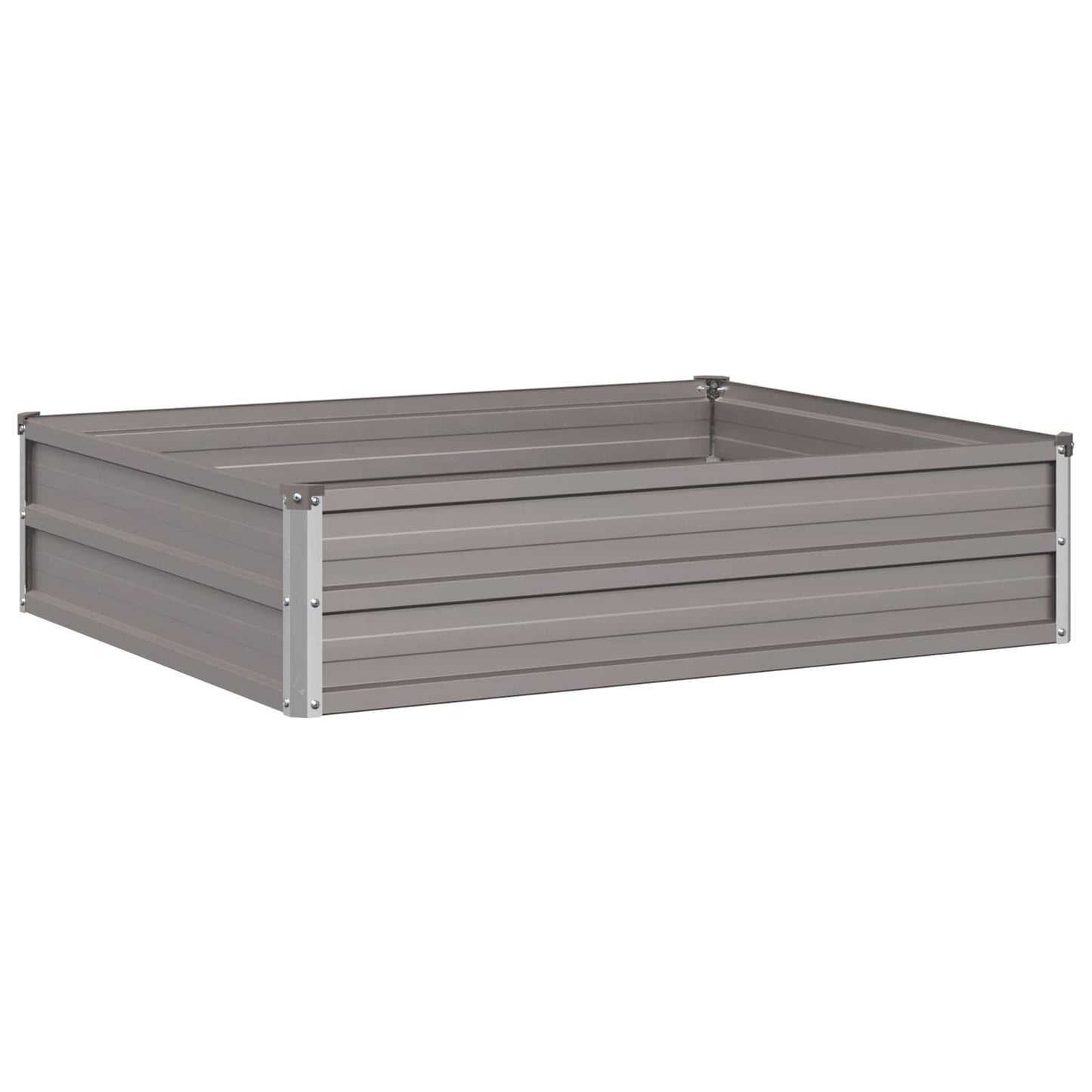 vidaXL Raised Garden Bed Rusty 100 x 80 x 24 cm corton