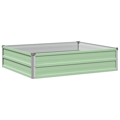 vidaXL Raised Garden Bed Pastel Green 100 x 80 x 24 cm