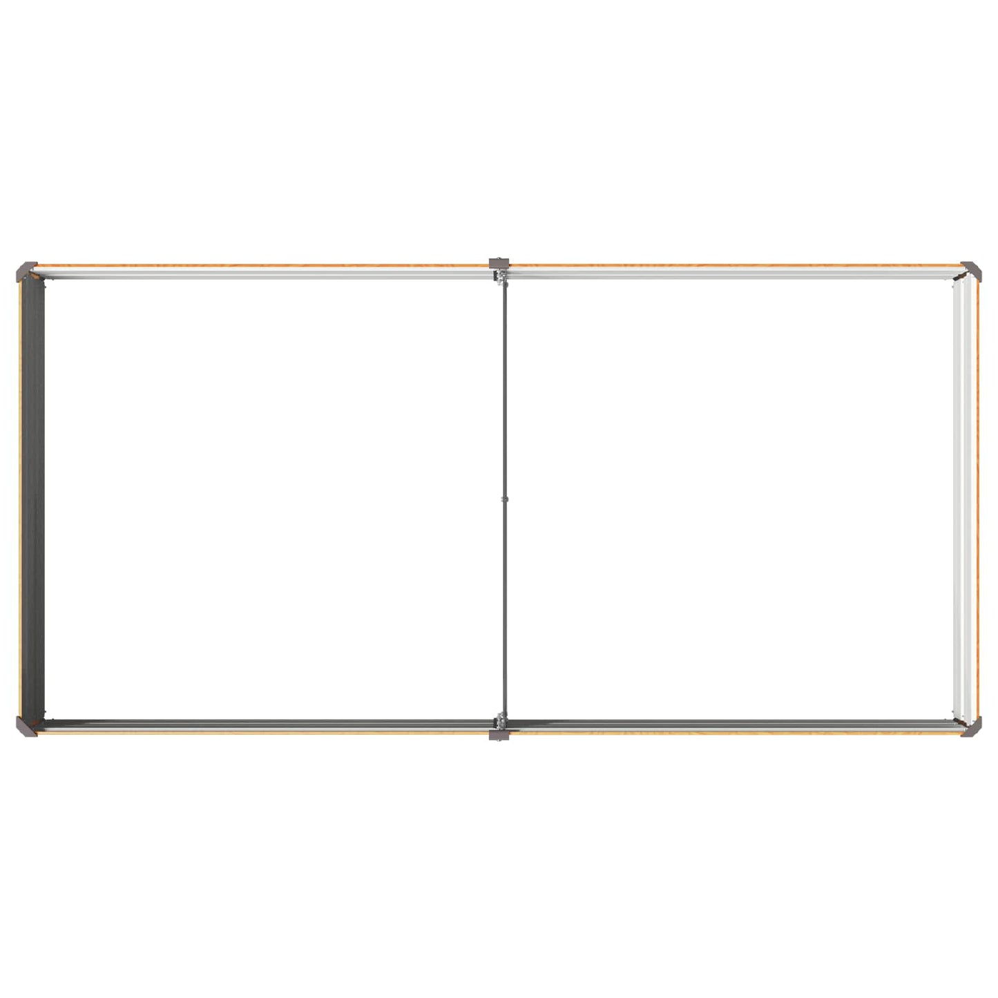 vidaXL Raised Garden Bed Natural 160 x 80 x 24 cm cold-rolled steel