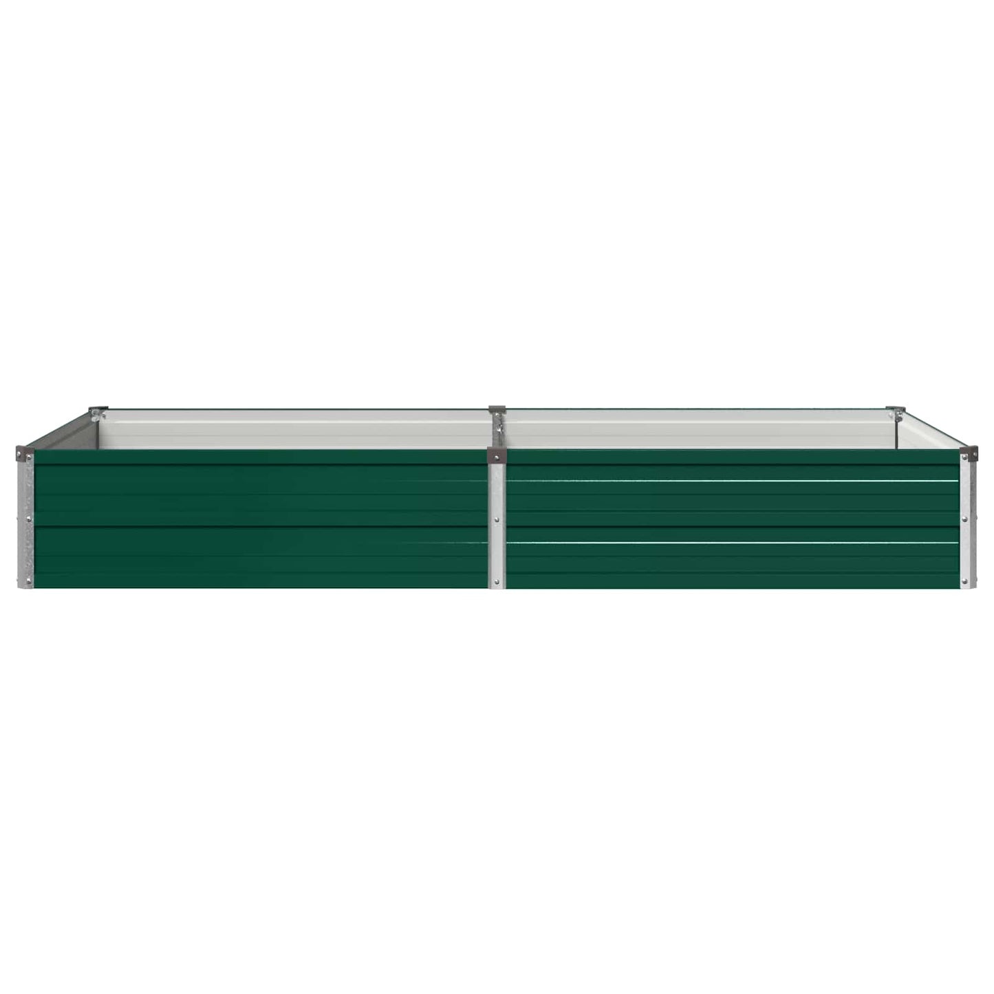 vidaXL Raised Garden Bed Green 160 x 80 x 24 cm cold-rolled steeel