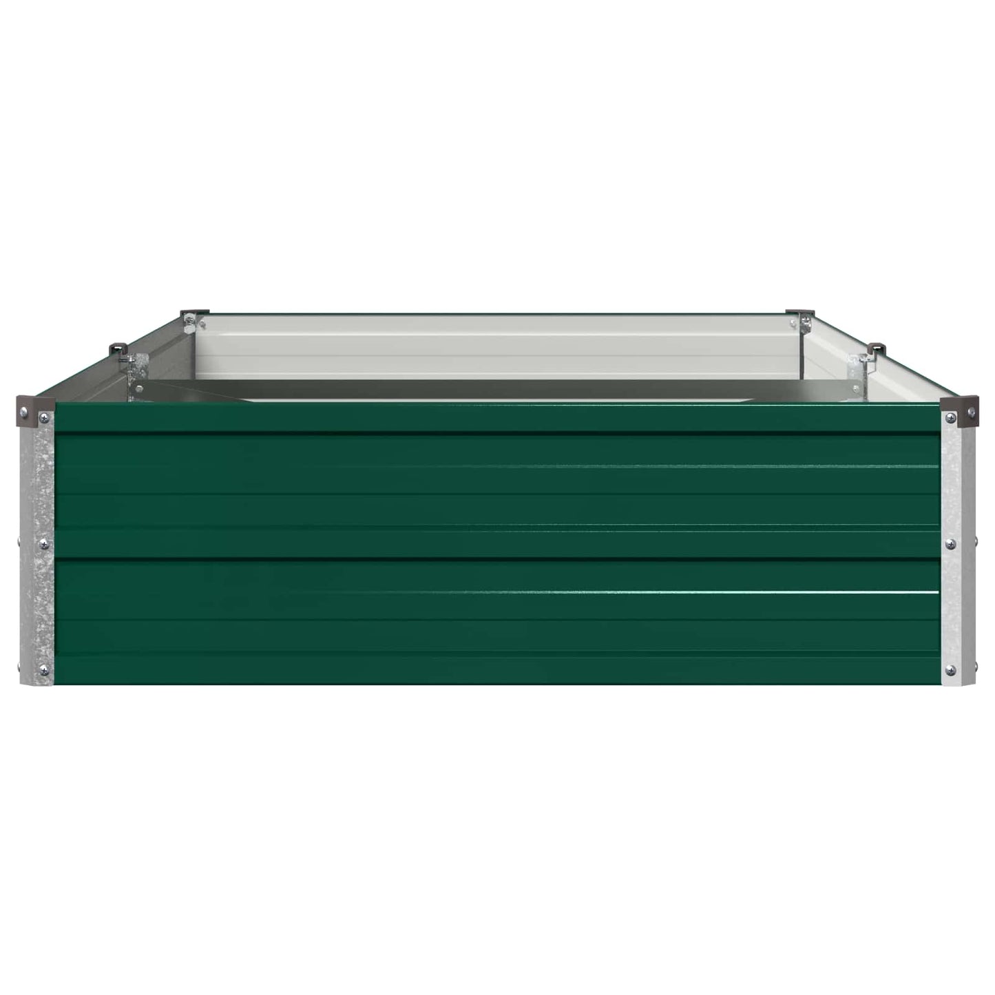 vidaXL Raised Garden Bed Green 160 x 80 x 24 cm cold-rolled steeel
