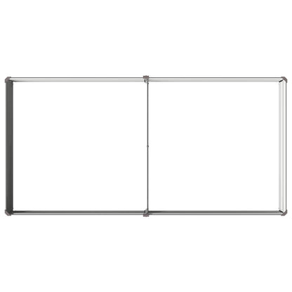 vidaXL Raised Garden Bed Grey 160 x 80 x 24 cm cold-rolled steel