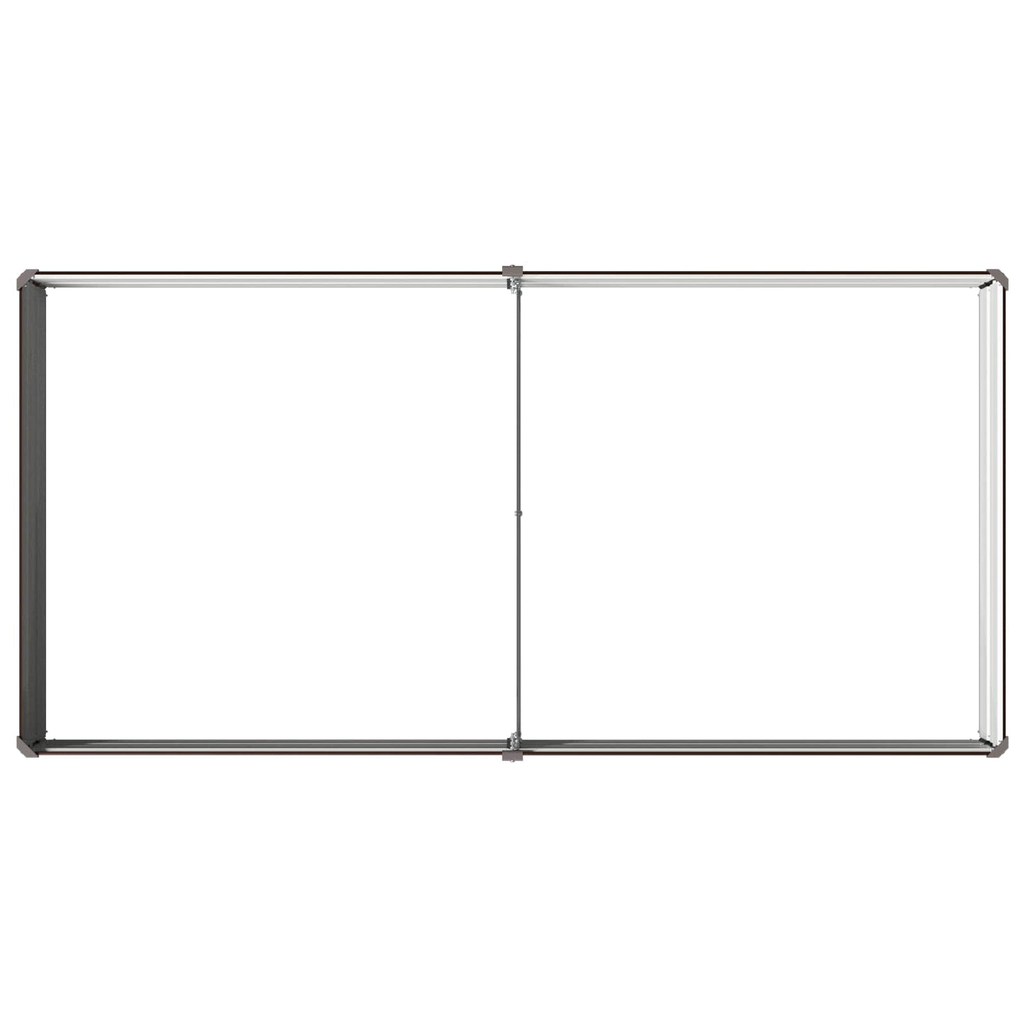 vidaXL Raised Garden Bed Brown 160 x 80 x 24 cm cold-rolled steel