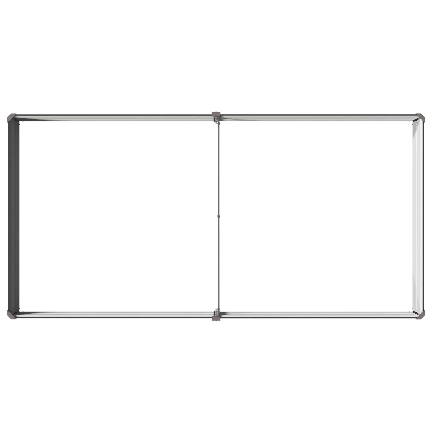 vidaXL Raised Garden Bed Anthracite 160 x 80 x 24 cm cold-rolled steel