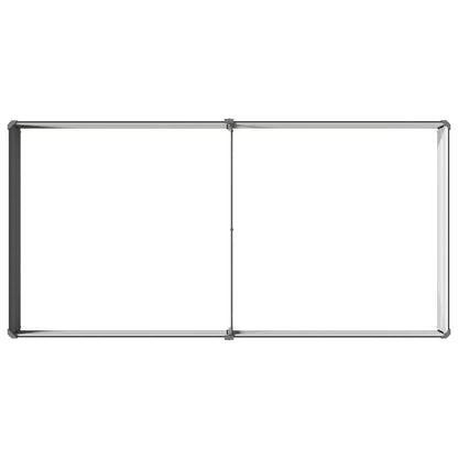 vidaXL Raised Garden Bed Anthracite 160 x 80 x 24 cm cold-rolled steel