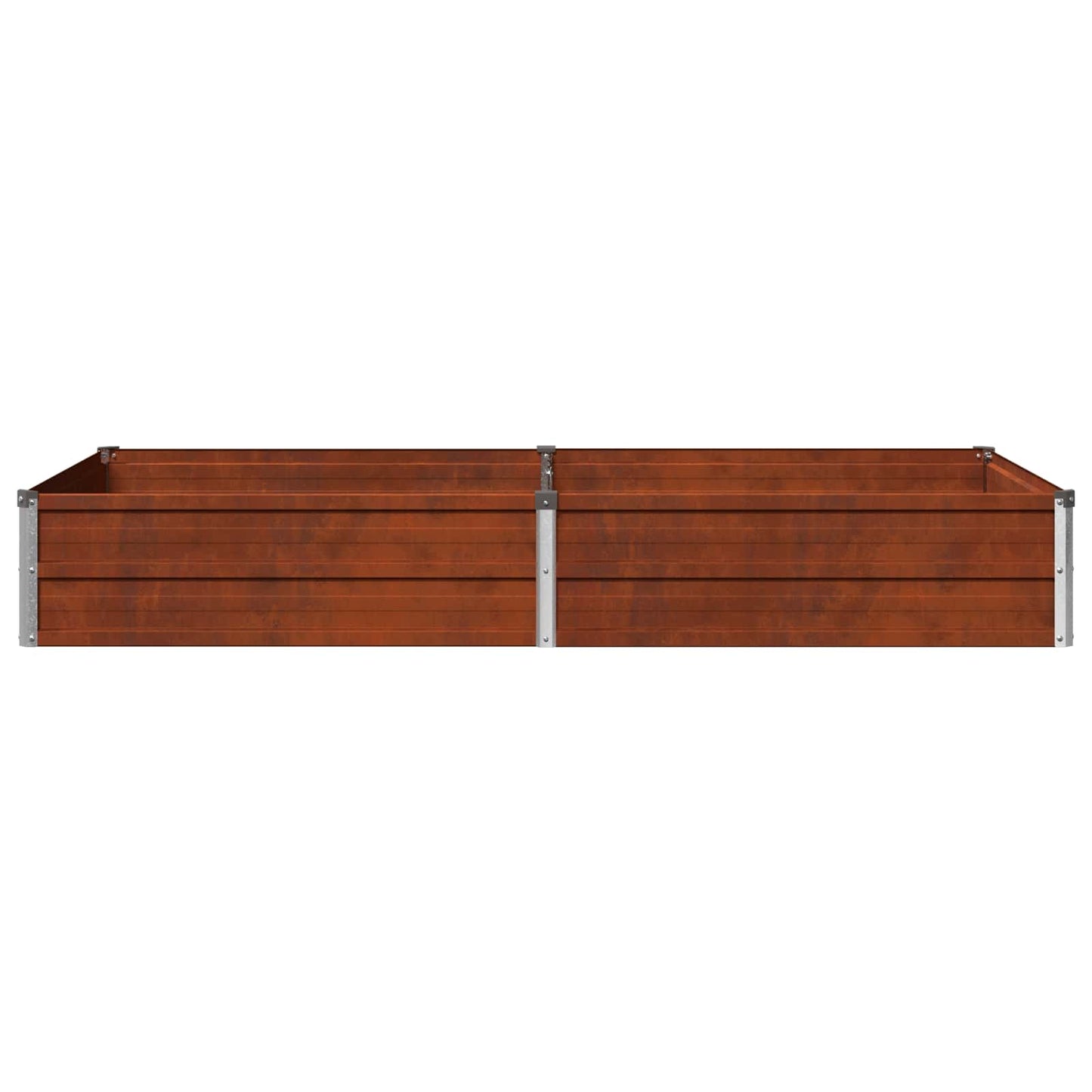 vidaXL Raised Garden Bed Rusty 160 x 80 x 24 cm corton