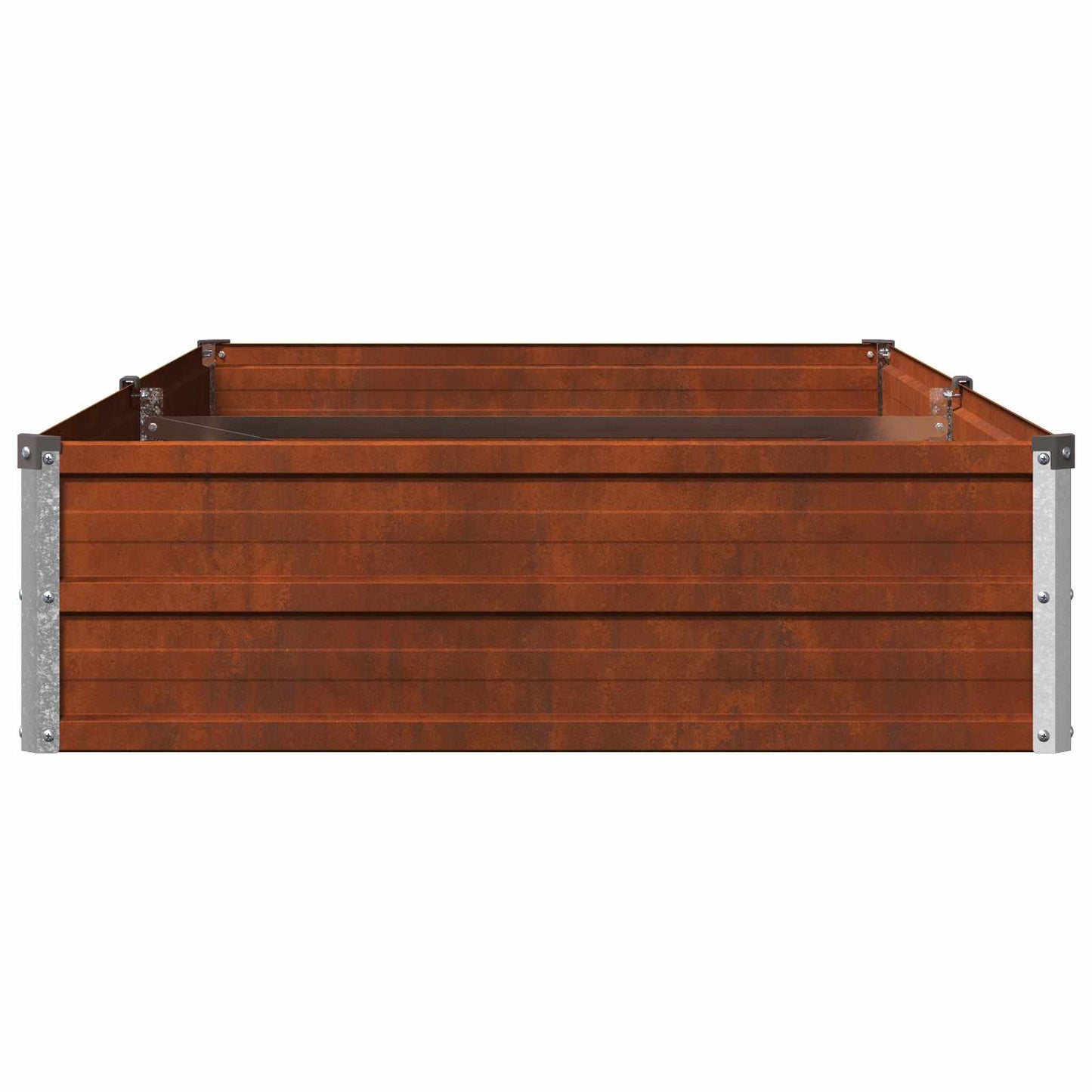 vidaXL Raised Garden Bed Rusty 160 x 80 x 24 cm corton