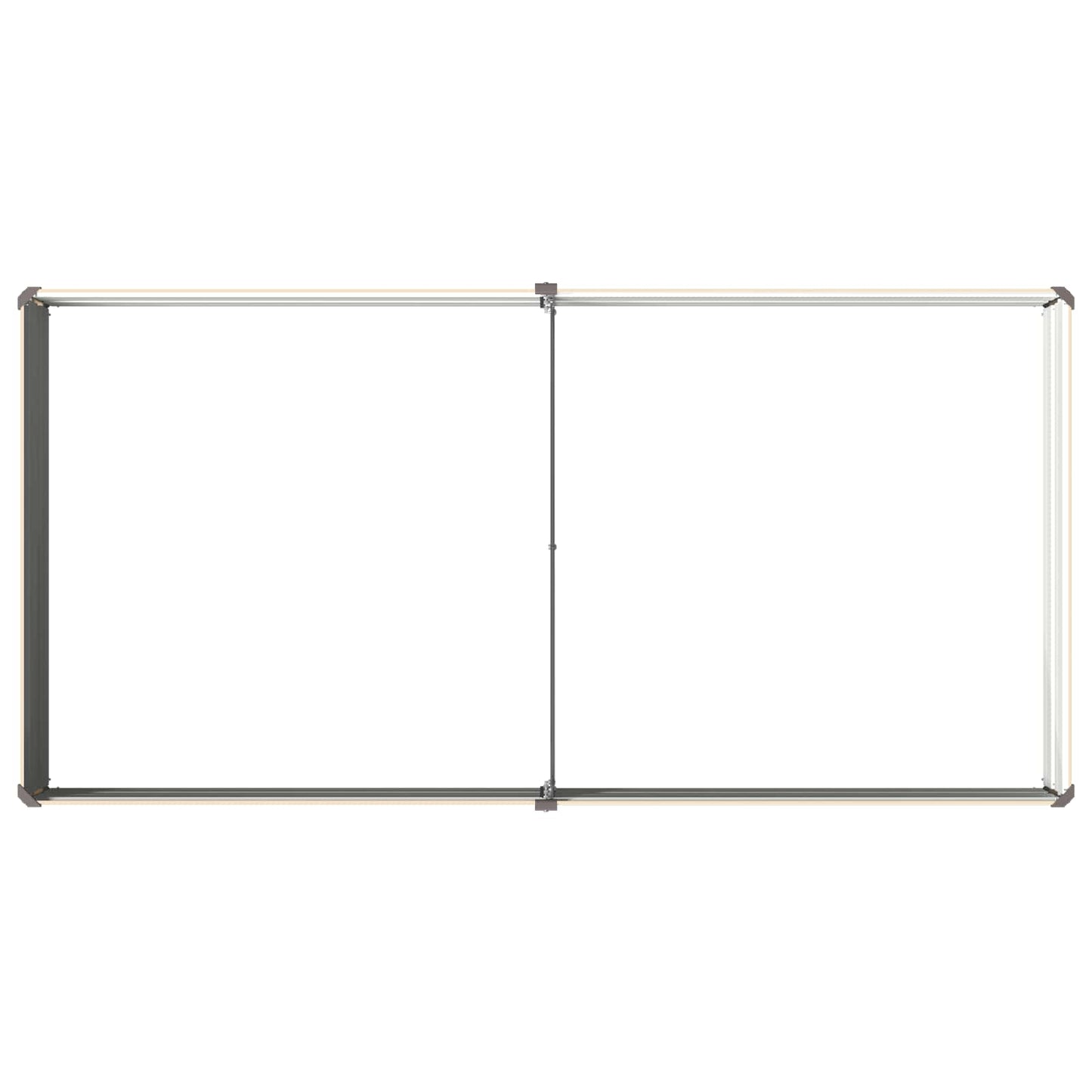 vidaXL Raised Garden Bed Ivory 160 x 80 x 24 cm cold-rolled steel
