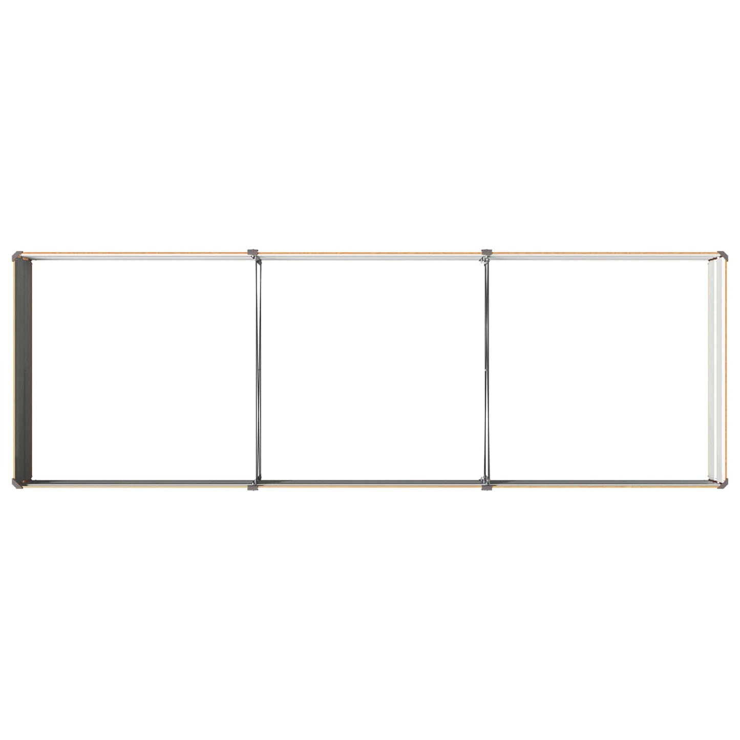 vidaXL Raised Garden Bed Natural 240 x 80 x 24 cm cold-rolled steel
