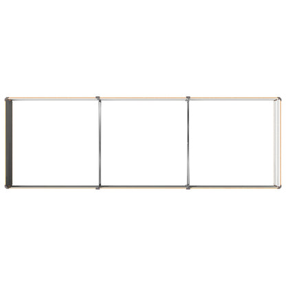 vidaXL Raised Garden Bed Natural 240 x 80 x 24 cm cold-rolled steel