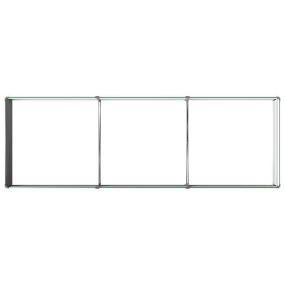 vidaXL Raised Garden Bed Green 240 x 80 x 24 cm cold-rolled steeel