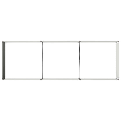 vidaXL Raised Garden Bed Grey 240 x 80 x 24 cm cold-rolled steel